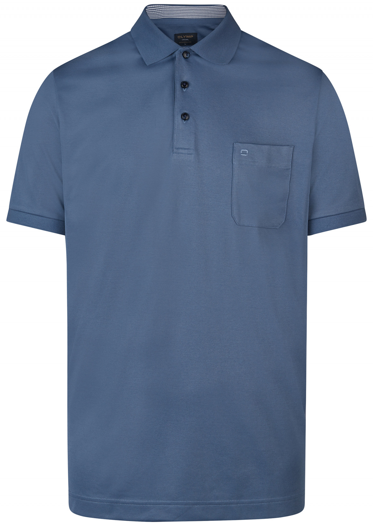 Dry graublau - Active Casual - - Poloshirt OLYMP Fit