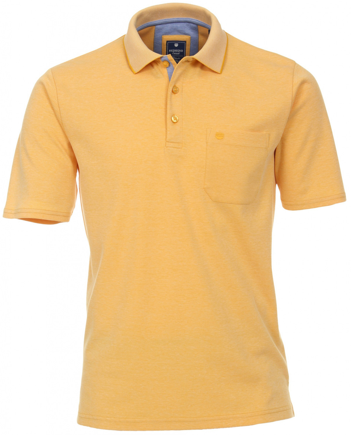 Fit gelb and - Redmond Wear Regular - Wash Poloshirt -
