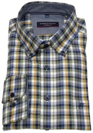 Casa Moda Hemd - Casual Fit - Button Down - kariert - mehrfarbig