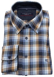 Casa Moda Shirt - Casual Fit - Kent Collar - Checked - Multicolored