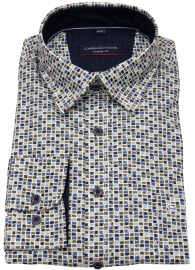 Casa Moda Shirt - Casual Fit - Verdeckter Button Down - Multicolored