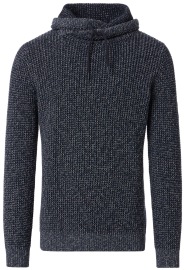 Casa Moda Pullover - Kapuze - Strick - blau