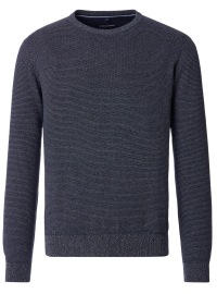 Casa Moda Pullover - Rundhals Ausschnitt - blau