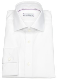 Einhorn Shirt - Body Fit - Cutaway Collar - White - w/o OP