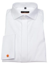 Eterna Gala Shirt - Slim Fit - Cutaway Collar - Cover Shirt - Double Cuff - White - 70cm Sleeve - w/o OP