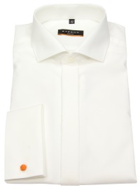 Eterna Slim Shirt Fit - - Haikragen Galahemd - Umschlagmanschette - hellbeige - Cover