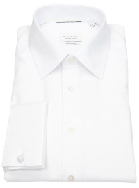 Eterna Hemd - Comfort Fit - Kentkragen - Cover Shirt - Umschlagmanschette - weiß