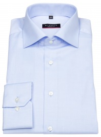 Eterna Hemd - Modern Fit - Cover Shirt blickdicht - hellblau - extra langer Arm 72cm