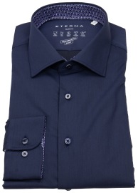 Eterna Shirt - Slim Fit - Performance Shirt - Dark Blue - w/o OP