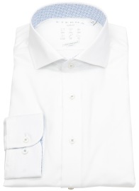 Eterna Hemd - Slim Fit - Performance Shirt - Struktur - weiß