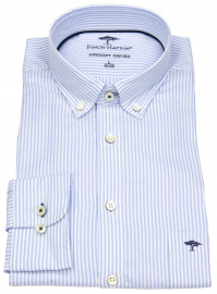 - weiß - feine - blau Button Casual Down / Fit Fynch-Hatton Streifen - Hemd