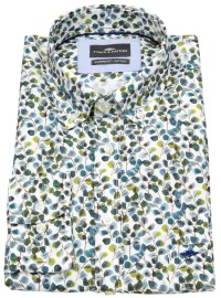 Fynch-Hatton Hemd - Casual Fit - Button Down - floraler Print - mehrfarbig