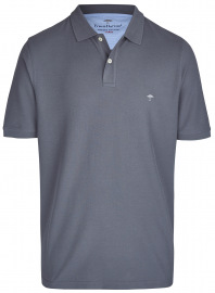 Fynch-Hatton Poloshirt - Casual Fit - Piqué - grau