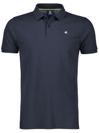 Lerros Poloshirt - Regular Fit - Pique - Dark Blue