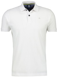 Lerros Poloshirt - Regular Fit - Pique - White