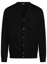 Marvelis Cardigan - Merinowolle - schwarz