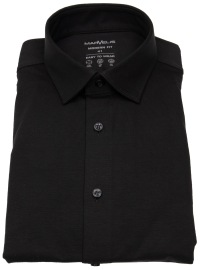 Marvelis Shirt - Modern Fit - Easy To Wear Jersey - Black - w/o OP