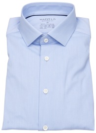 Marvelis Shirt - Modern Fit - Easy To Wear Performance - Light Blue - w/o OP