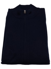 OLYMP Jacket - Merinowool - Reissverschluss - Dark Blue