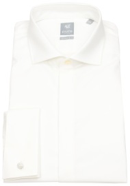 Pure Gala Shirt - Extra Slim Fit - Cutaway Collar - Double Cuff - Light Beige - w/o OP