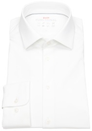 Pure Hemd - Slim Fit - Functional Shirt - Kentkragen - weiß