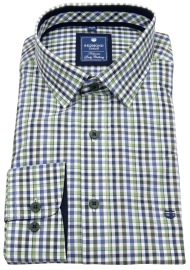 Redmond Hemd - Comfort Fit - Button Down Kragen - kariert - mehrfarbig