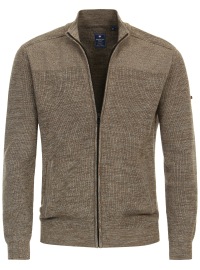 Redmond Strickjacke / Cardigan - Strickpattern - Light Brown