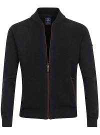 Redmond Strickjacke / Cardigan - Struktur - dunkelblau