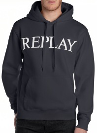 REPLAY Sweatshirt - Hoodie - dunkelblau