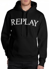 REPLAY Sweatshirt - Hoodie - schwarz