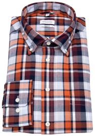 Seidensticker Hemd - Regular Fit - Button Down - kariert - mehrfarbig - ohne OVP