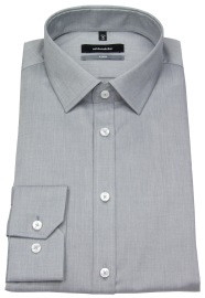 Seidensticker Shirt - X-Slim Fit - Kent Collar - Grey - w/o OP