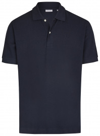 Seidensticker Poloshirt - Regular Fit - Piqué - dunkelblau