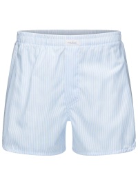 van Laack Boxer Short - Streifen - blau / weiß