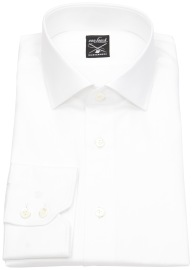 van Laack Shirt - Tailor Fit - Kent Collar - Meisterwerk - Structure - White