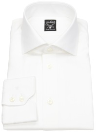 van Laack Shirt - Tailor Fit - Kent Collar - Meisterwerk - Structure - White