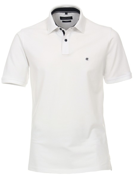 Casa Moda Poloshirt - Regular Fit - weiß - ohne OVP - 004470 000 