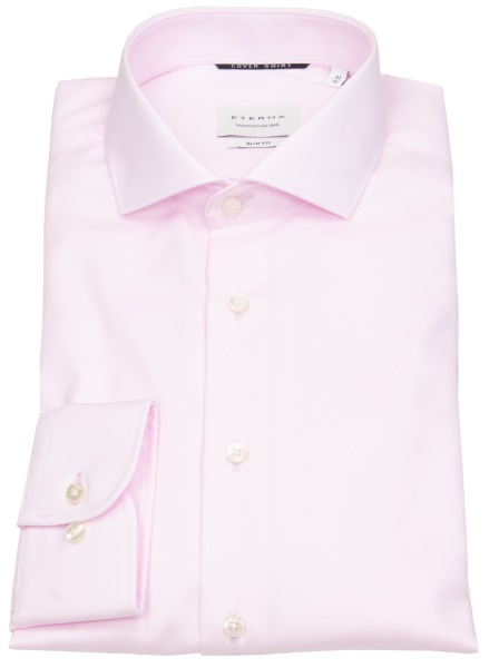 Eterna Hemd - Slim Fit - Haikragen - Cover Shirt - extra blickdicht - rosé - ohne OVP - 8817 F182 50 