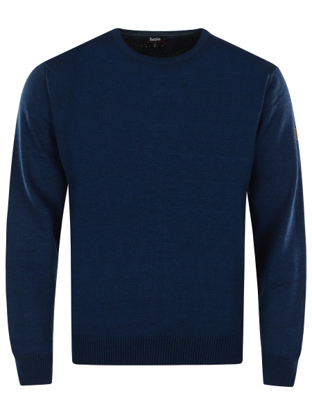 Hajo Pullover - Regular Fit - Rundhals - blau - 20033/4 638 