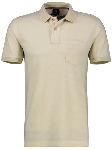 Lerros Poloshirt - Modern Fit - Pique - beige - 2533206 103 