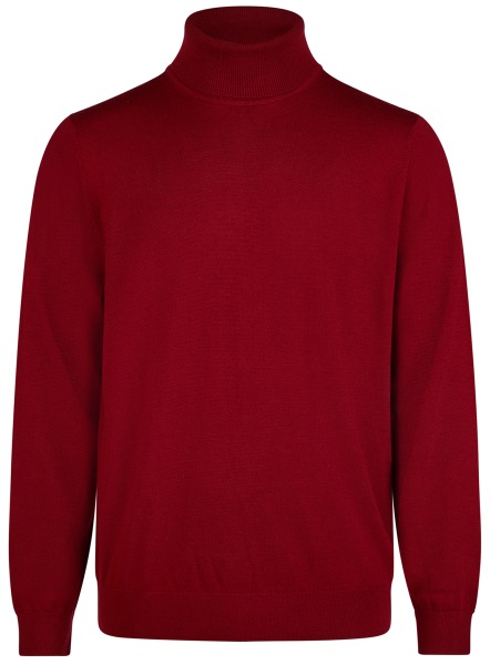 Marvelis Pullover - Merinowolle - Rollkragen - rot - 6318 25 70 