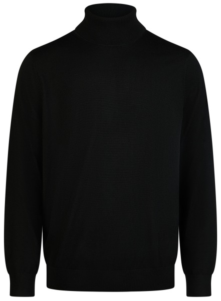 Marvelis Pullover - Merinowolle - Rollkragen - schwarz - 6318 25 68 