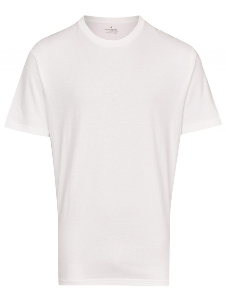 Ragman T-Shirt Doppelpack - Rundhals - weiß - 40000 006 