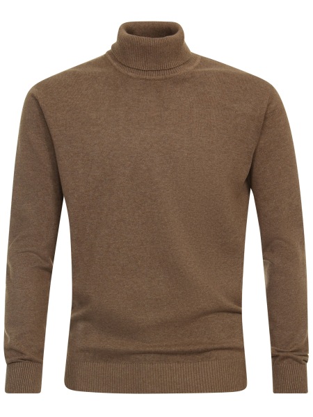 Redmond Pullover - Rollkragen - braun - 501 302 