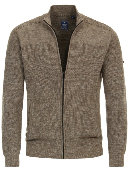 Redmond Strickjacke / Cardigan - Strickmuster - hellbraun - 242830680 30 