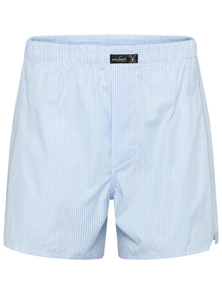 van Laack Boxer Short - kariert - blau / weiß - 1100 141787 720 