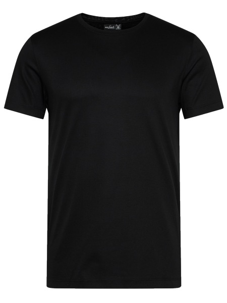 van Laack T-Shirt - Slim Fit - Rundhals - schwarz - 1717 180031 099 