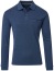 Thumbnail 1- Casa Moda Poloshirt - Regular Fit - Langarm - blau