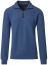 Thumbnail 1- Casa Moda Sweatshirt Pullover - Troyerkragen - blau