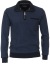 Thumbnail 1- Casa Moda Sweatshirt Pullover - Troyerkragen - Struktur - blau